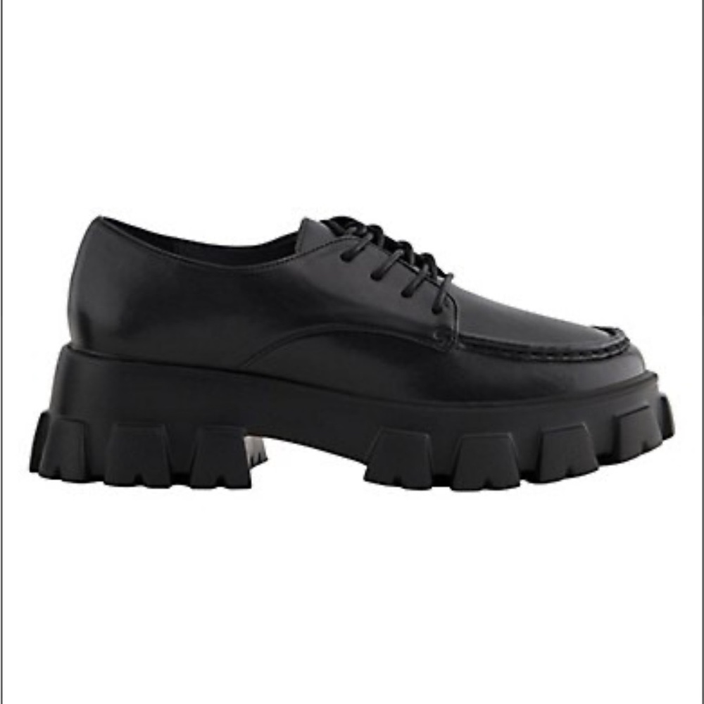 Pieces Radi Chunky Oxford Shoes (Size 8) BNIB